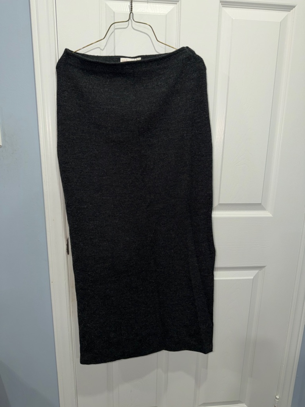Reitmans Black Knit Pencil Skirt